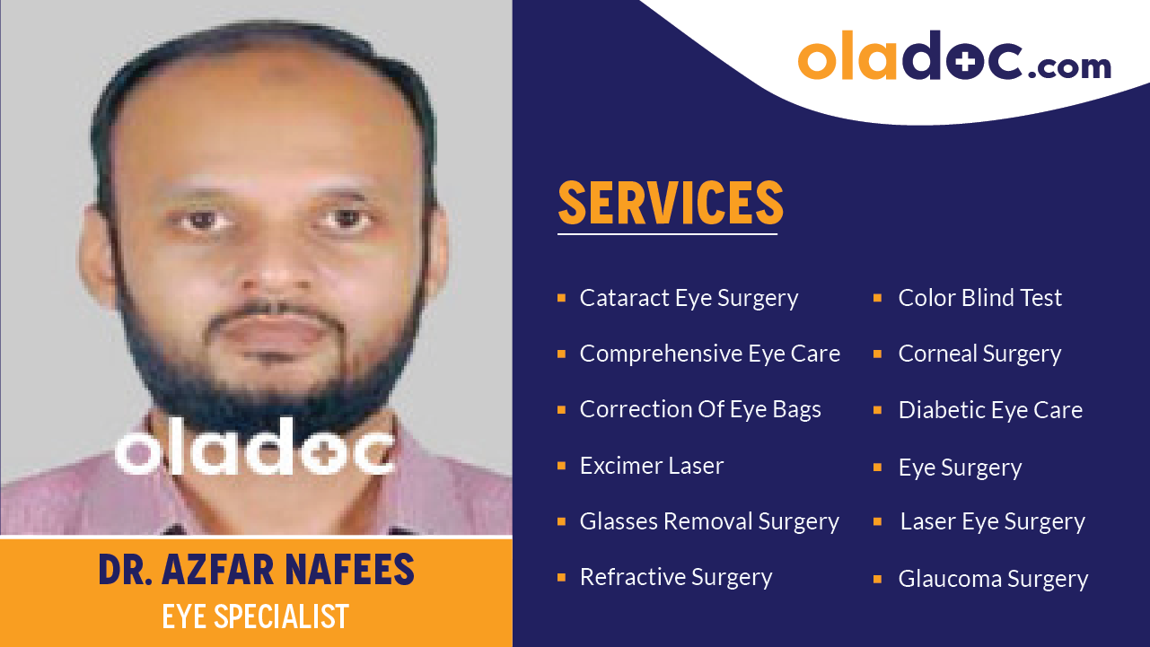 Services provided by Dr.Azfar Nafees